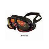 Mirror Red Polarized Swimming Goggles With Silicone Gasket and Strap