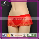OEM Breathable Wholesale Transparent Sheer Lace Panties For Woman Underwear