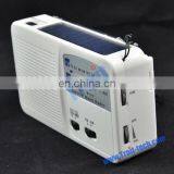 RD-369 Fashion Design Portable Mini Weather Solar Radio With LED Flashlight thumbnail-3