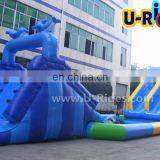 Giant Inflatable Pool Water Slide for Adult / Inflatable Jumping Slide for Summer thumbnail-3
