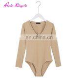 Hot Sale Fashion Autumn Khaki Long Sleeve Winter Jumpsuit Fancy Romper thumbnail-1