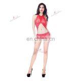 Sexy Red Lace Nightwear Babydolls Hot Sale Very Hot Open Erotic Girls Mature Women in Sexy Lingerie thumbnail-2