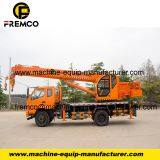 10 Tons Hydraulic Crane on Truck Factory Directly Sale T-KING Chassis 698 thumbnail-1