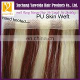 High quality skin weft double sided hair tape roll remy hair
