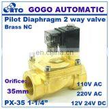 Normally Closed Solenoid Valve 12v 1 1/4 Inch thumbnail-2