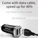 Joyroom Hot Sell Cheap Price Dual USB 3.1A Car Charger With Charging Cable C-M216 thumbnail-6