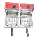 10 Liter Electric Countertop Deep Fryer Dual Tank 5 With Temperature Limiter Commercial Restaurant thumbnail-5