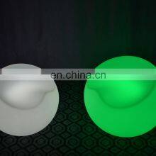 Wholesale Outdoor Led Bar Seat Lighting Changing Plastic Chair Illuminated Led Drum Stool thumbnail-3