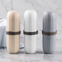 Mini Travel Wash Cup Household Wash Set Cup With Toothbrush Set Outdoor Business Trip Storage Box Toothbrush thumbnail-4