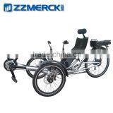 Pedal Assisted Single Person Recumbent Trike thumbnail-3