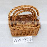 Rectangle Stock Wicker Basket thumbnail-1
