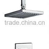 Modern Design Wall Mounted Bathroom Shower Brass Hidden Shower Set thumbnail-1