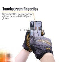 HANDLANDY Breathable Flexible Anti Slip Touch Screen Safety Working Gloves Cut Resistance Cycling Gloves Full Finger For Men thumbnail-5