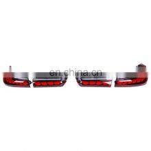 For BMW 3 series Dragon Scale Tail Red color Lamp  G20 Tail Lights 2019+  Tail light  Auto Accessories