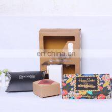 Custom Printing Paper Packaging Box With Clear Window Custom Logo Paper Packaging Gift Box Jewelry Mini Color Packing Storage b thumbnail-2