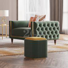 UAE Arabic Furniture Modern Sectional 1+2+3 Seater Fabric Sofa thumbnail-5