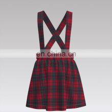 Hot Selling Red Check Design Polyester Rayon Yarn Dyed Fabric For Garments thumbnail-5