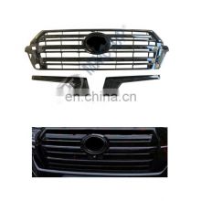 MAICTOP car front parts decoration grille for Land Cruiser FJ200 LC200 2016 glossy black cool grille