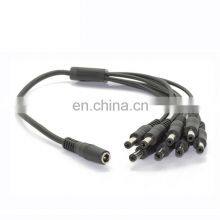 12-36V 5.5mm*2.1mm/5.5*2.5mm 1 To 8 Way Power Splitter DC Cable