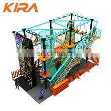 Team Building Ropes Course Indoor Ropes Course Challenge For Adventure Park