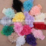 2015 Hot Sale Children Hair Accessories 16 Color Baby Girls Chiffon Flower Lace Headband MY-AF0003                        
                                                Quality Choice