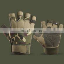 Climbing Training Gym Gloves Half Finger Camouflage Outdoor Other Sports Men Impact Tactical Gloves thumbnail-2