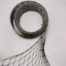 304 316 316L High Strength Diamond Ferrule Stainless Steel Cable Woven Wire Rope Mesh Net for Aviary Zoo Net thumbnail-4