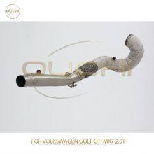 Stainless Steel Exhaust System Downpipe for Volkswagen Golf GTI MK6/Golf GTI MK7/7.5R TIG Manual Welding High-performance Automotive Exhaust Parts thumbnail-3