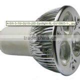 CE,Rohs,UL Approved High Power 3W GU10 LED Ceiling Spot Light