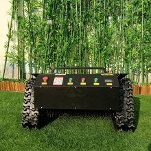CE EPA Euro 5 Gasoline Engine Fast Weeding Tracked Remote Control Mowing Robot thumbnail-4