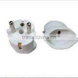 Portable PP Material Swiss Switzerland Type J to EU Schuko Germany France Type F Plug Travel Adapter Converter