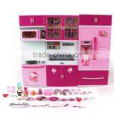 Kids Play Kitchen Set Children Cooking Play Set thumbnail-2