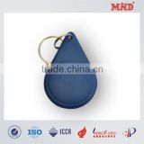 MDK006 ABS key fob RFID key tag with metal ring china golden supplier