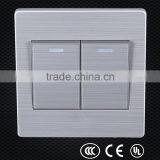 New Style 86 Type Stainless Steel One Gang One Way Switch, Switch Plates , Wall Plates thumbnail-4