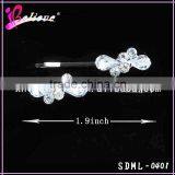 Traditional Fashion Decorative Hair Pins Clear Rhinestone Hair Pins Girls Hair Pins thumbnail-2