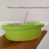 2016 Latest Chinese High Quality Menstrual Cup With Fold Sterilizer Cup thumbnail-3