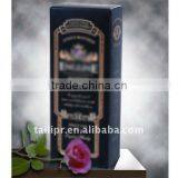 Rigid Wine Packing Box With Gold Stamping