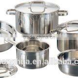 8 PCS Stainless Steel Nonstick Cookware Set thumbnail-1