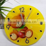 UV Oil 4C Printing Decorative Acrylic Wall Clock
