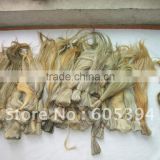 2016 the new top quality unprocess grey hair grey remy human hair weave