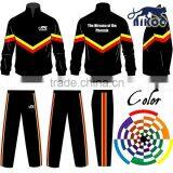 NIKOO Latest Product Couple Black Tracksuits Urban Running Suit thumbnail-1