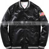 Satin Bomber Custom Jacket for Canada,satin Letterman Jacek for England,custom Satin Varsity Jacet for Norway thumbnail-2