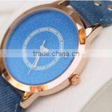 China Suppliers Leather Watches Customized Leather Wrist Watches Cheap Promotion Leather Band Quartz Watch thumbnail-1