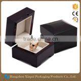 Matte Black Gift Box Wooden Ring Box