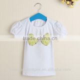 Lovely wholesale baby clothes baby shirt children's boutique clothing baby shirt for 1-6 year
