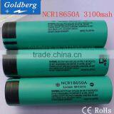 Fresh stock camera battery for pana NCR18650A 3100mAh rechargeable li-ion battery with fast shipping