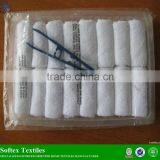 Popular 2015 Hot Sell 100% White Cotton Plain Airline Disposible Hot Towel thumbnail-2
