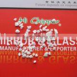 Crushed Opaque White Glass thumbnail-1