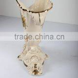 Chaozhou Factory Golded Ceramic Vase Type of Flower Vase thumbnail-2
