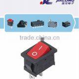 2pins 3pins On-off 6A 250V AC Power Socket Rocker Switch Waterproof Mini Rocker Switch KCD1-101A